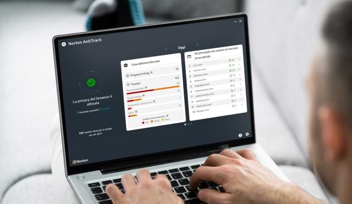 Schermata del laptop